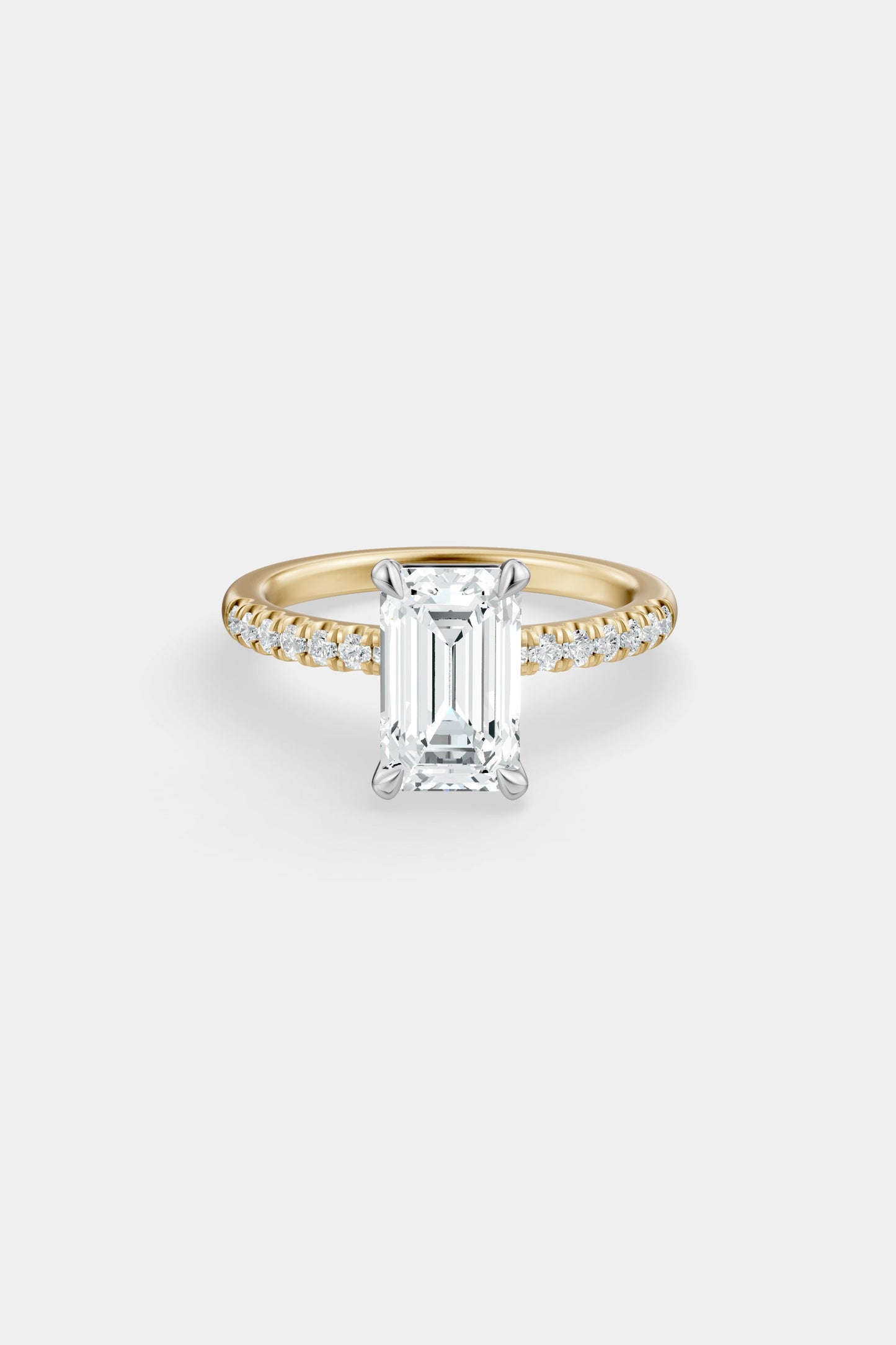 Diamond Solitaire Ring | Harley Diamond Band