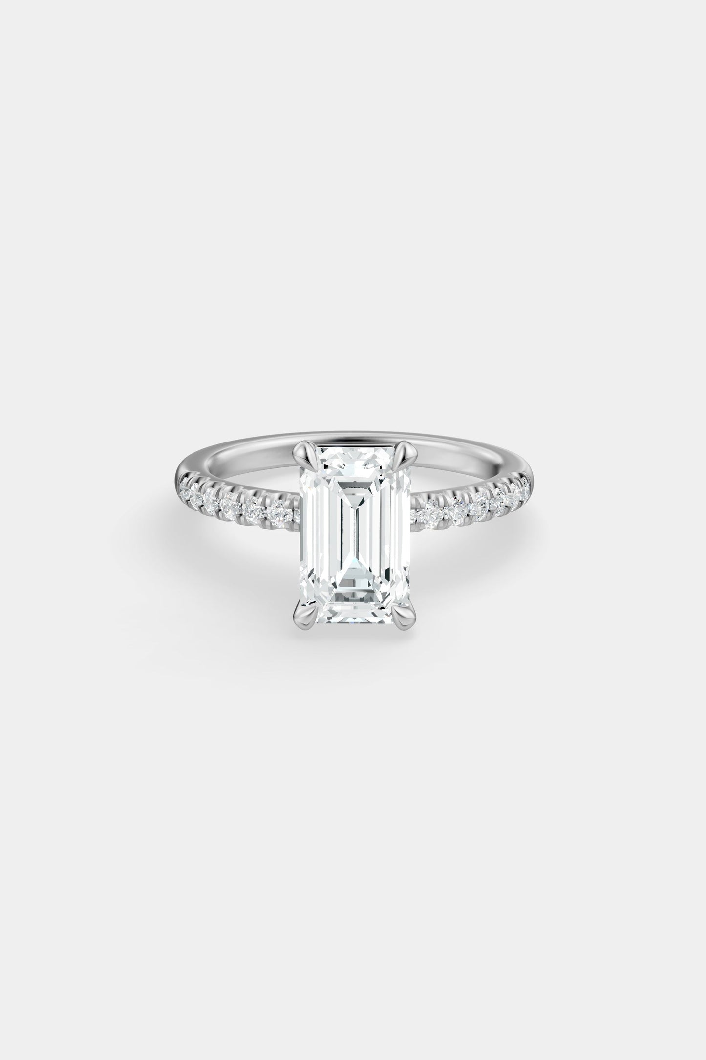 Diamond Solitaire Ring | Harley Diamond Band