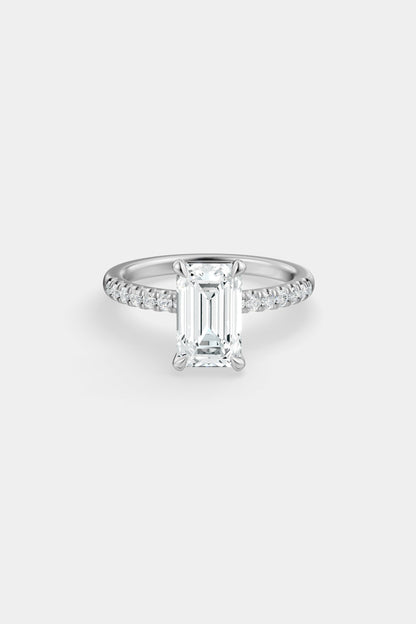 Diamond Solitaire Ring | Harley Diamond Band