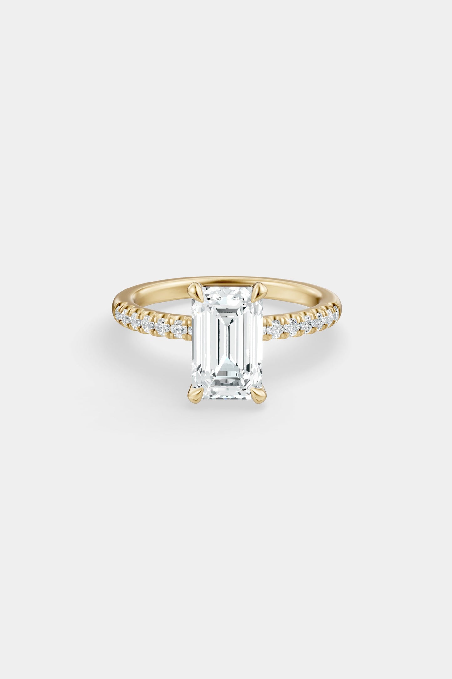 Diamond Solitaire Ring | Harley Diamond Band