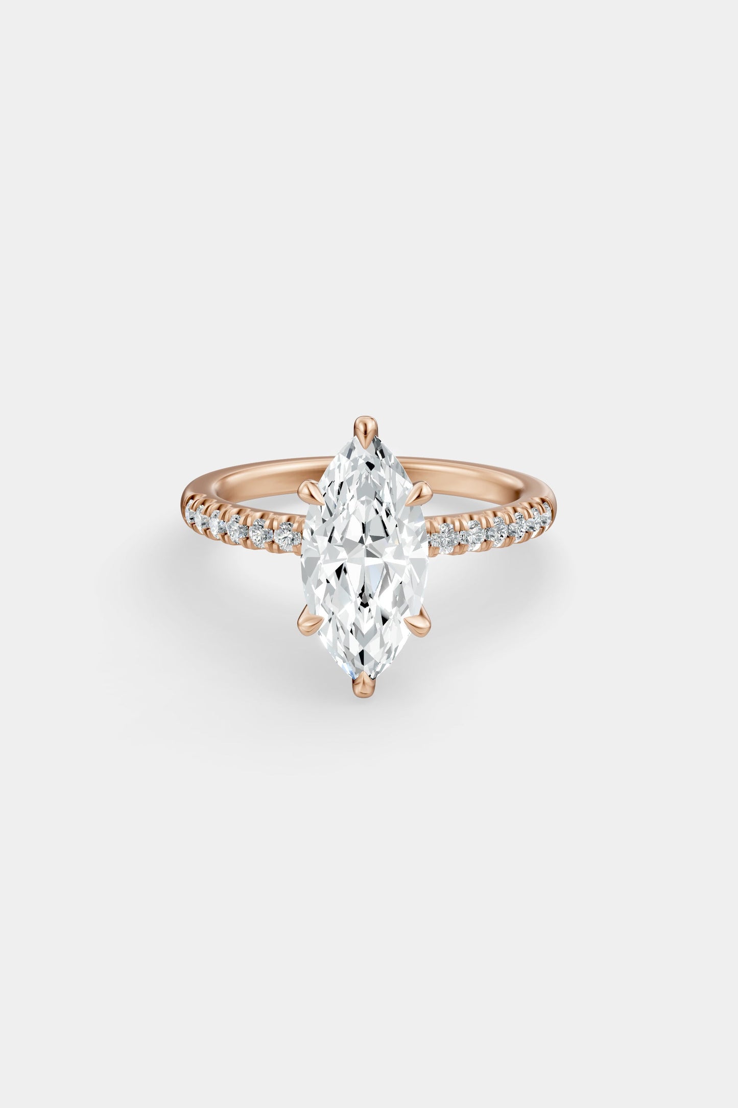 Diamond Solitaire Ring | Harley Diamond Band