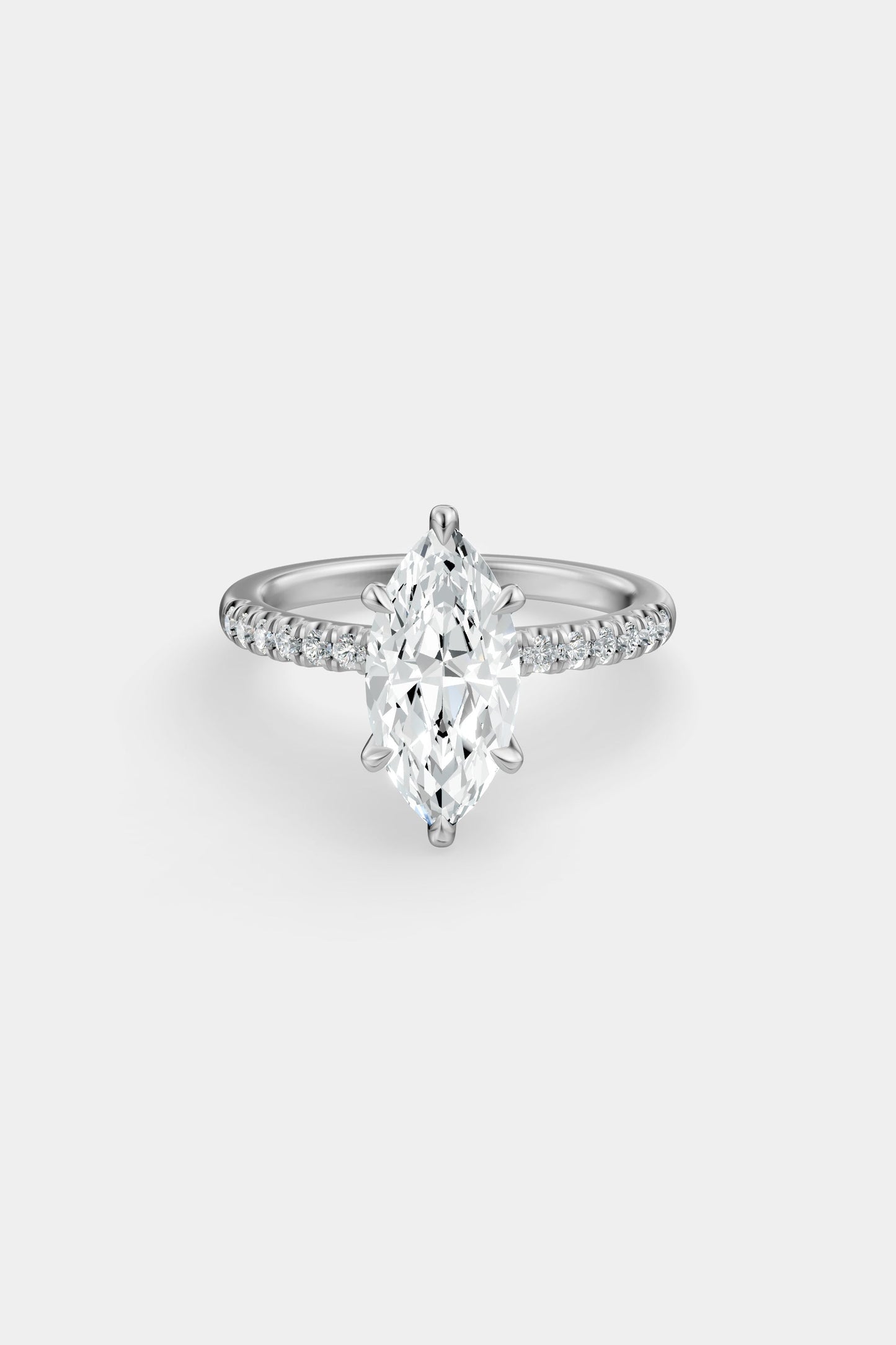 Diamond Solitaire Ring | Harley Diamond Band