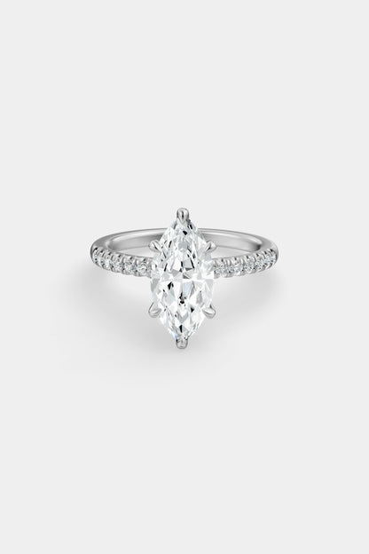 Diamond Solitaire Ring | Harley Diamond Band