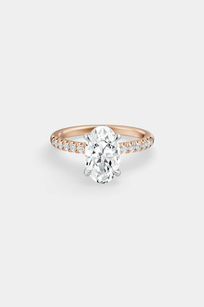 Diamond Solitaire Ring | Harley Diamond Band