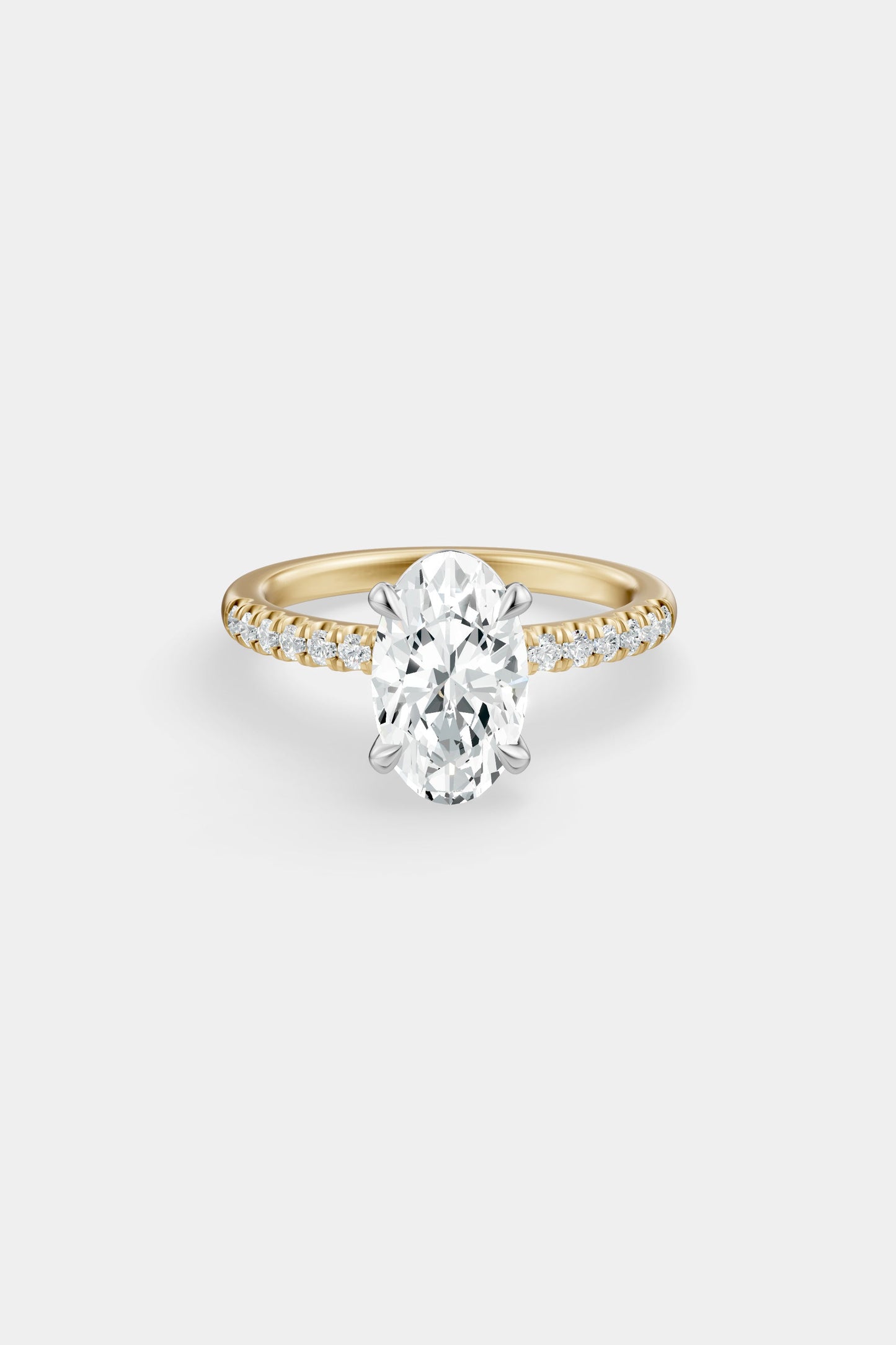Diamond Solitaire Ring | Harley Diamond Band