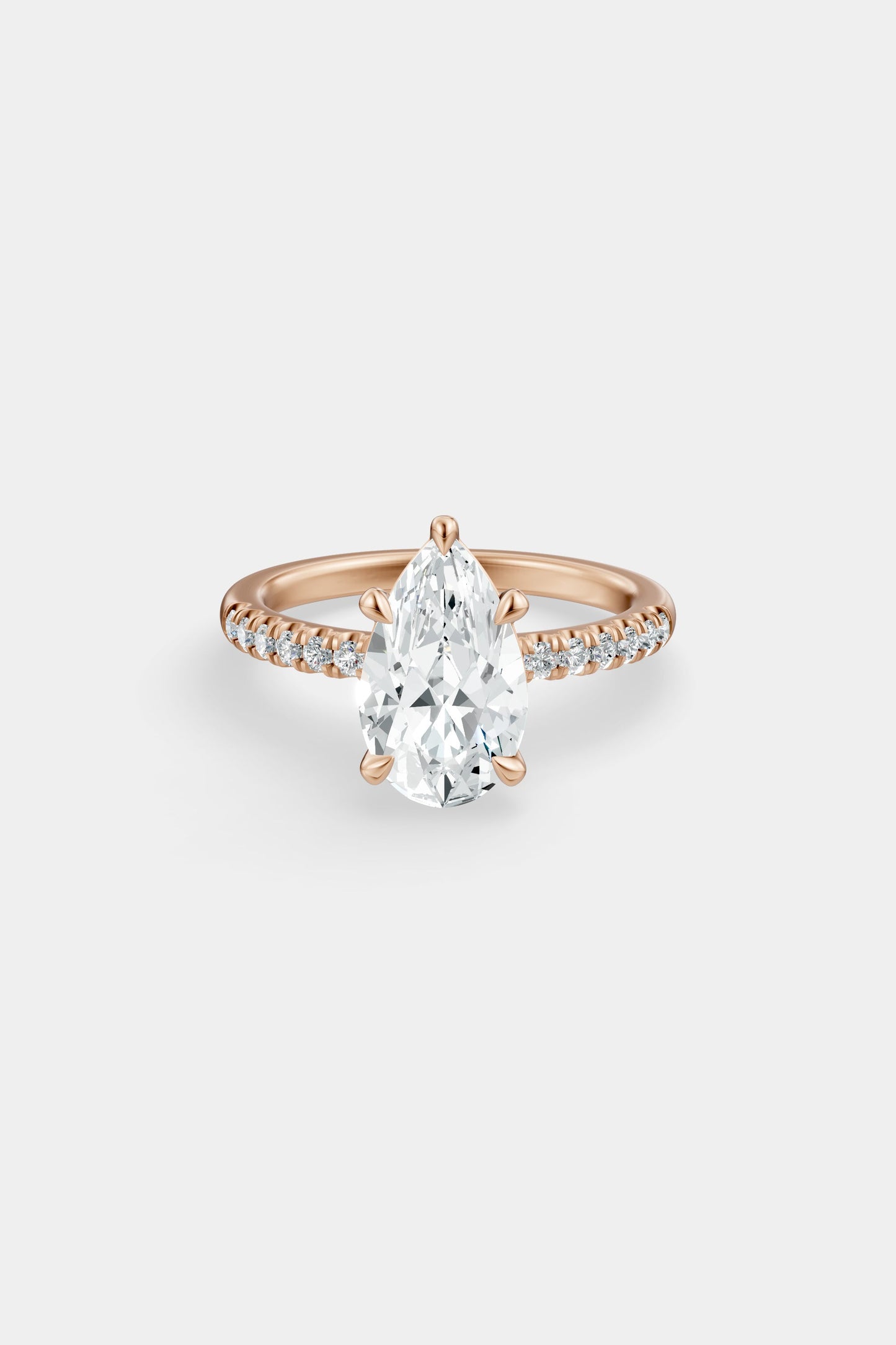Diamond Solitaire Ring | Harley Diamond Band