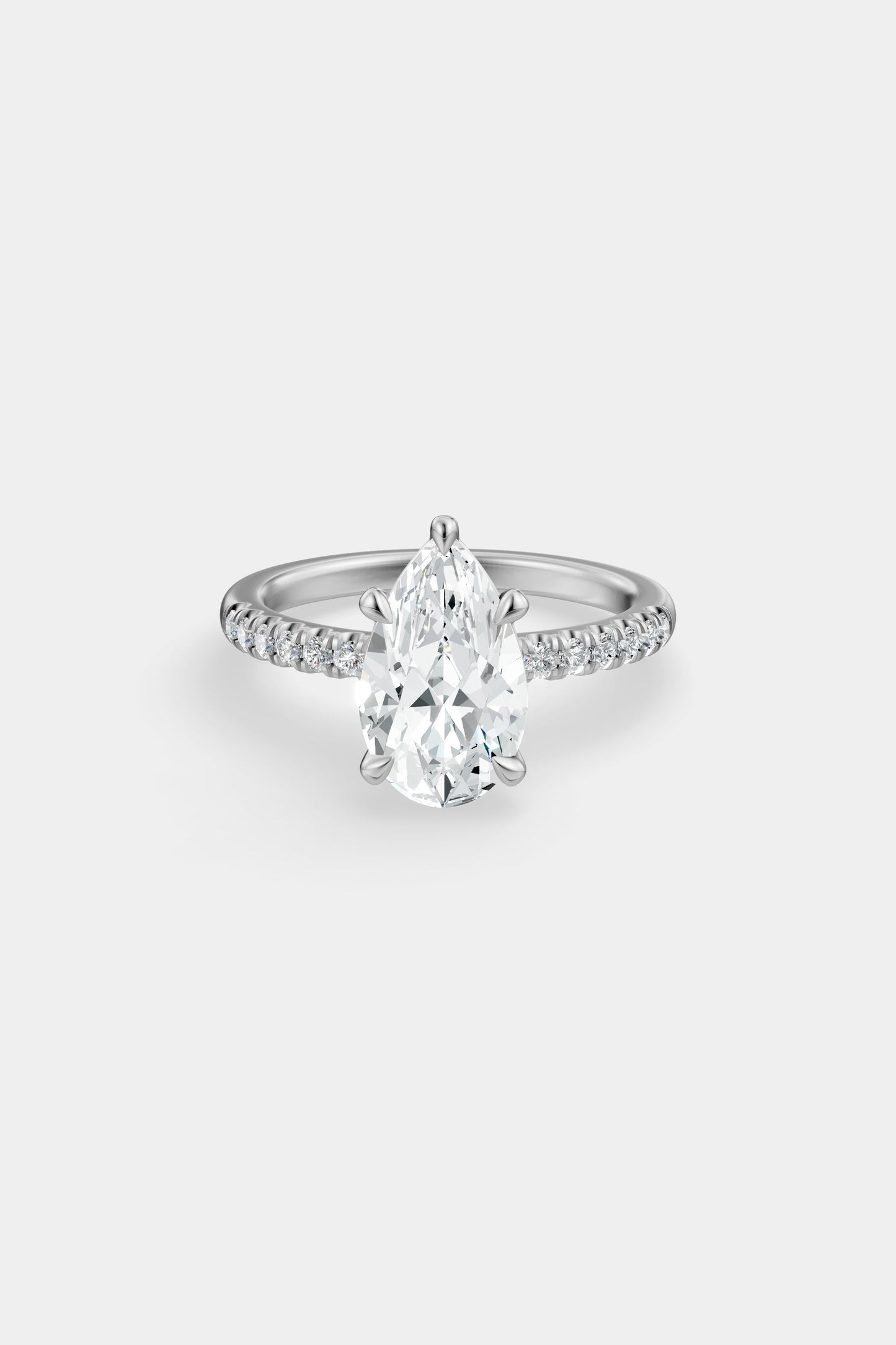 Diamond Solitaire Ring | Harley Diamond Band