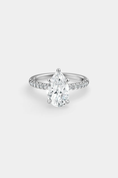 Diamond Solitaire Ring | Harley Diamond Band