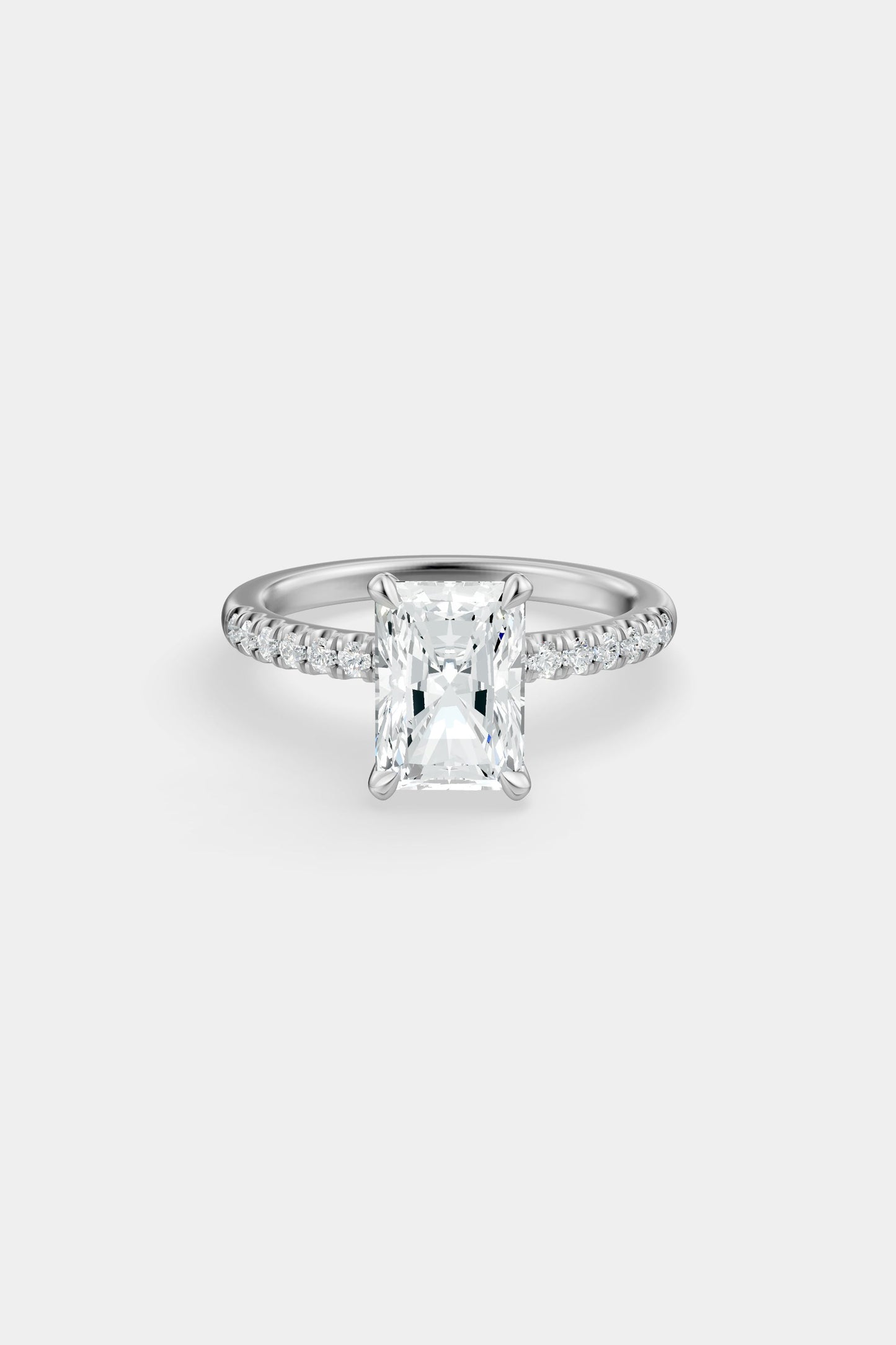 Diamond Solitaire Ring | Harley Diamond Band