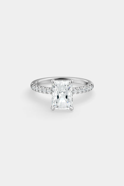 Diamond Solitaire Ring | Harley Diamond Band