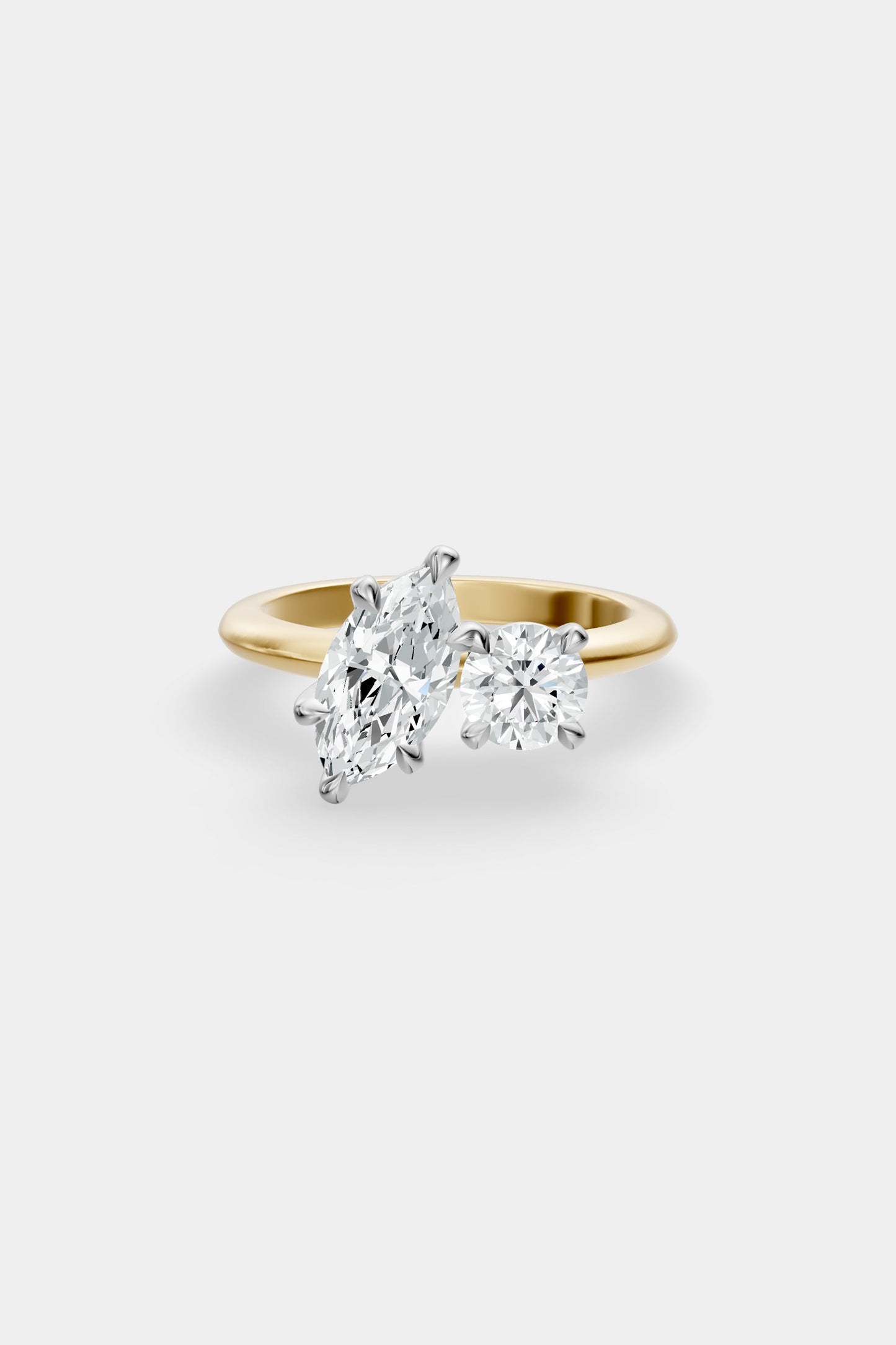 Toi Et Moi Diamond Ring | Gwen Band