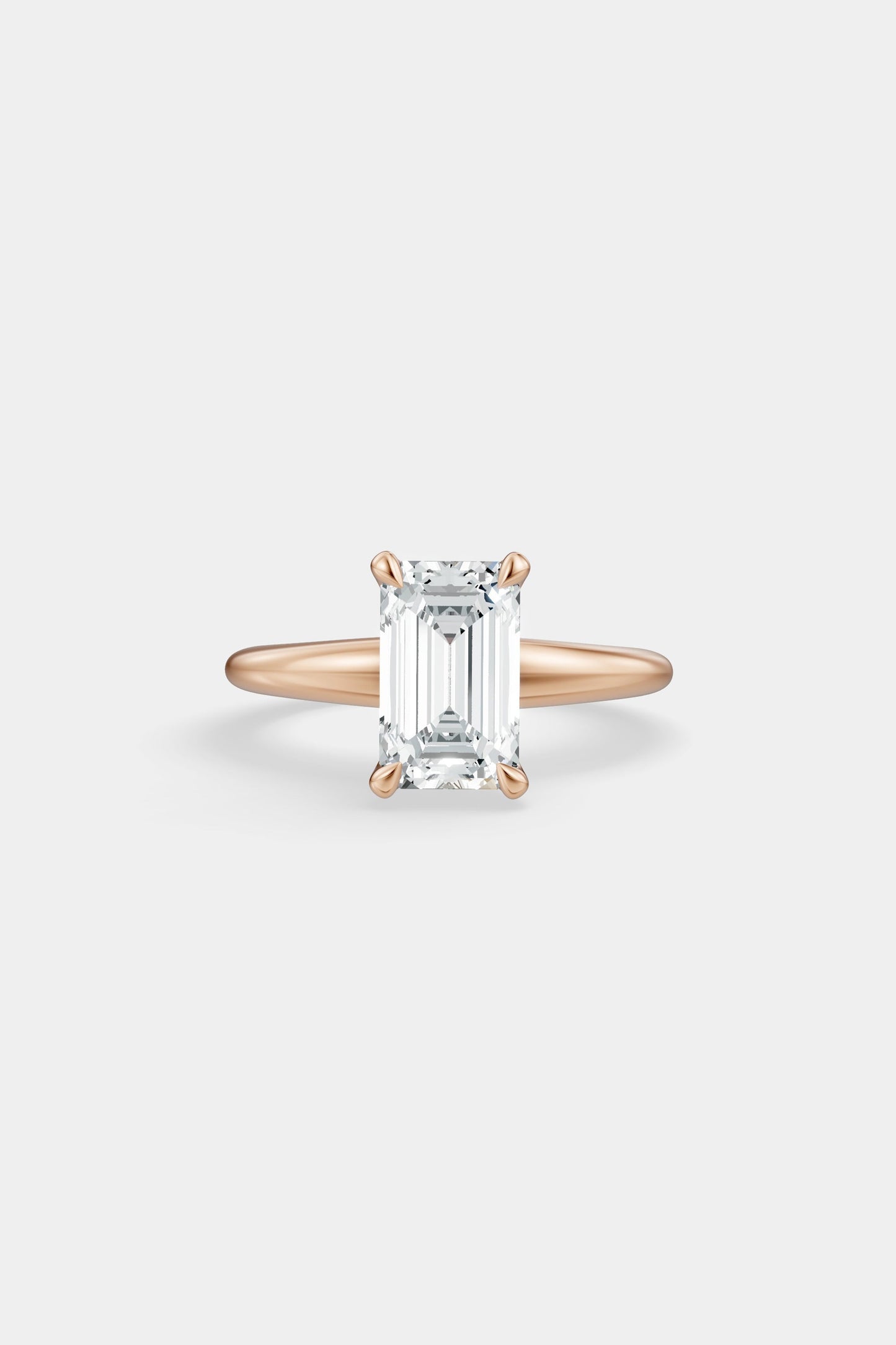Diamond Solitaire Ring | Heidi Band