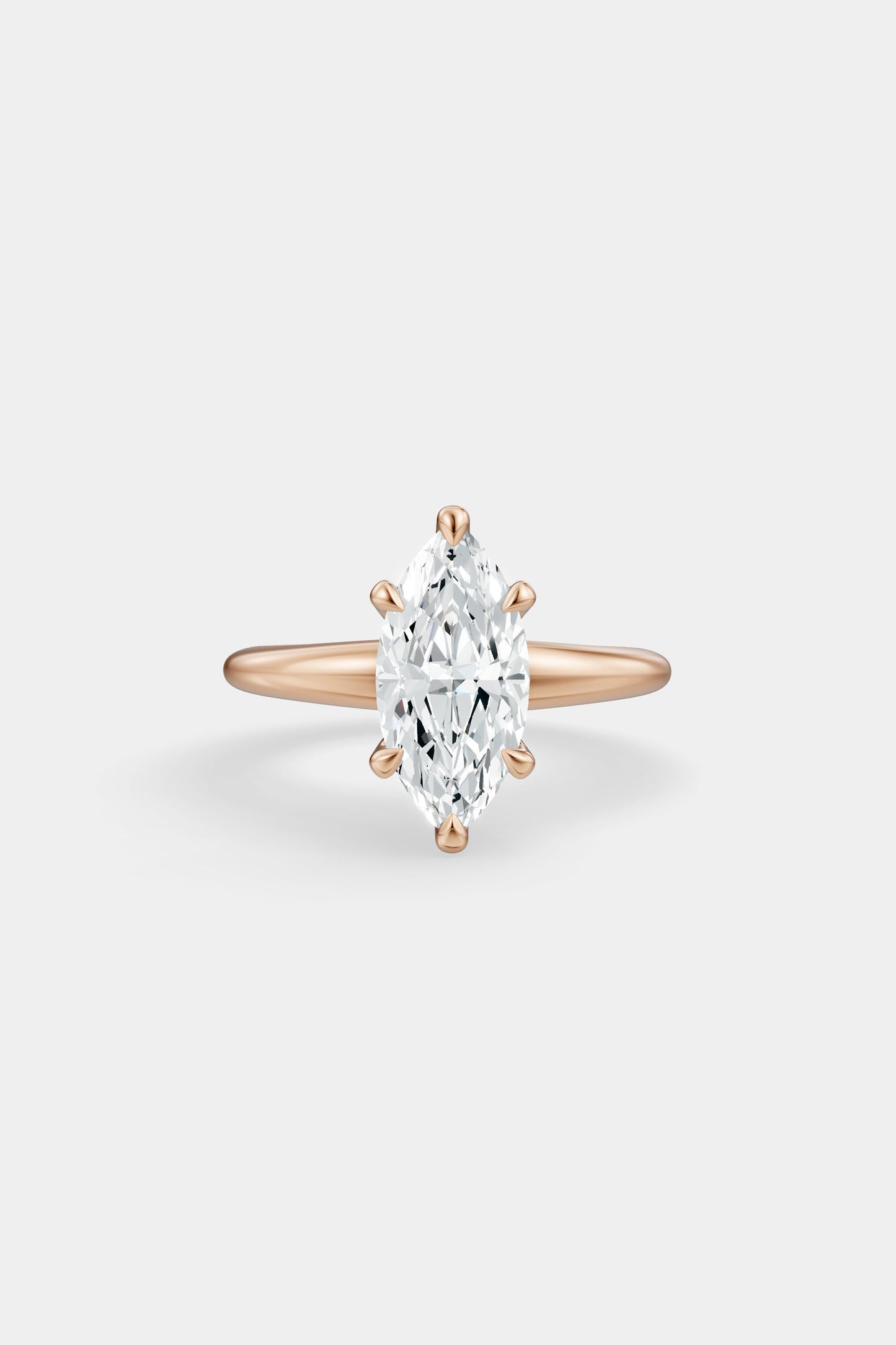 Diamond Solitaire Ring | Heidi Band