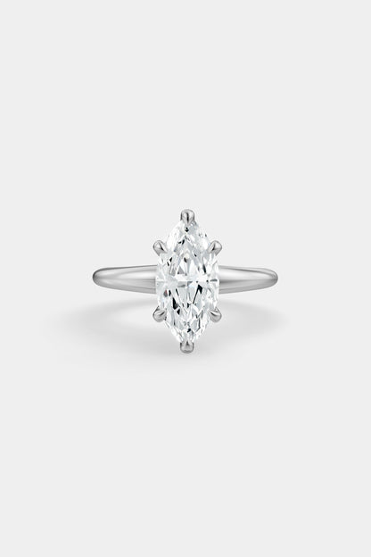 Diamond Solitaire Ring | Heidi Band