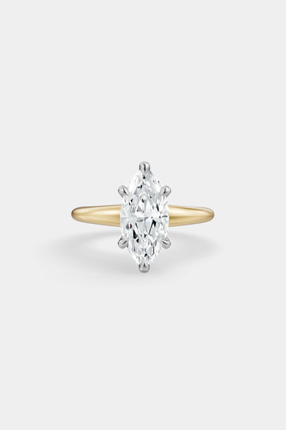 Diamond Solitaire Ring | Heidi Band