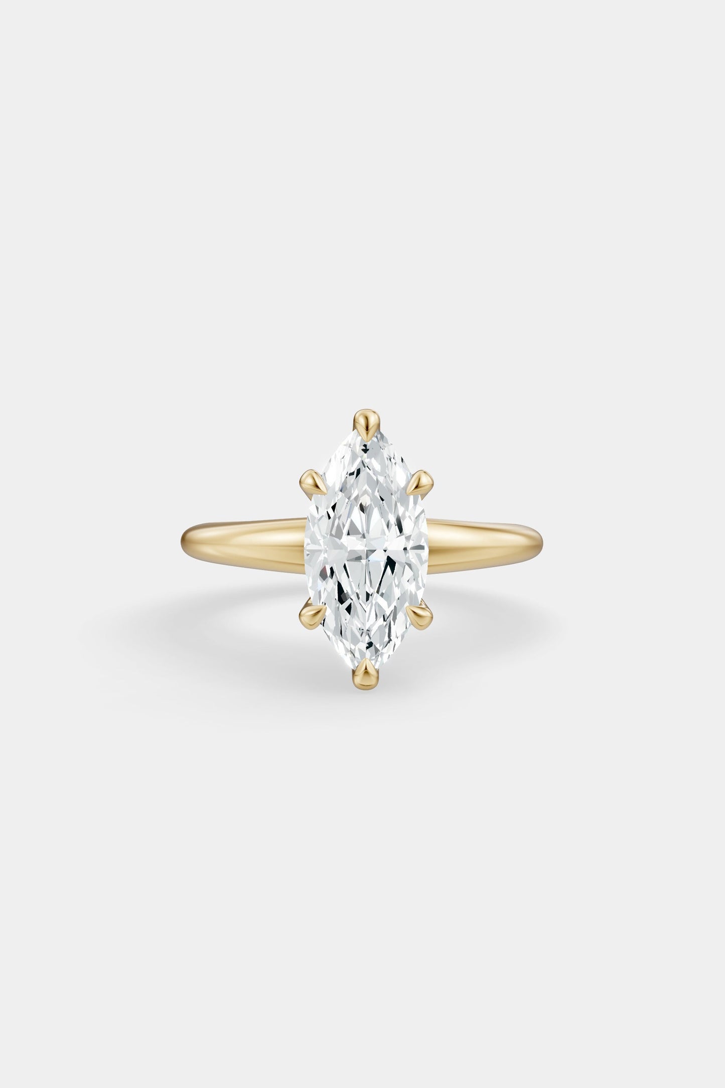Diamond Solitaire Ring | Heidi Band