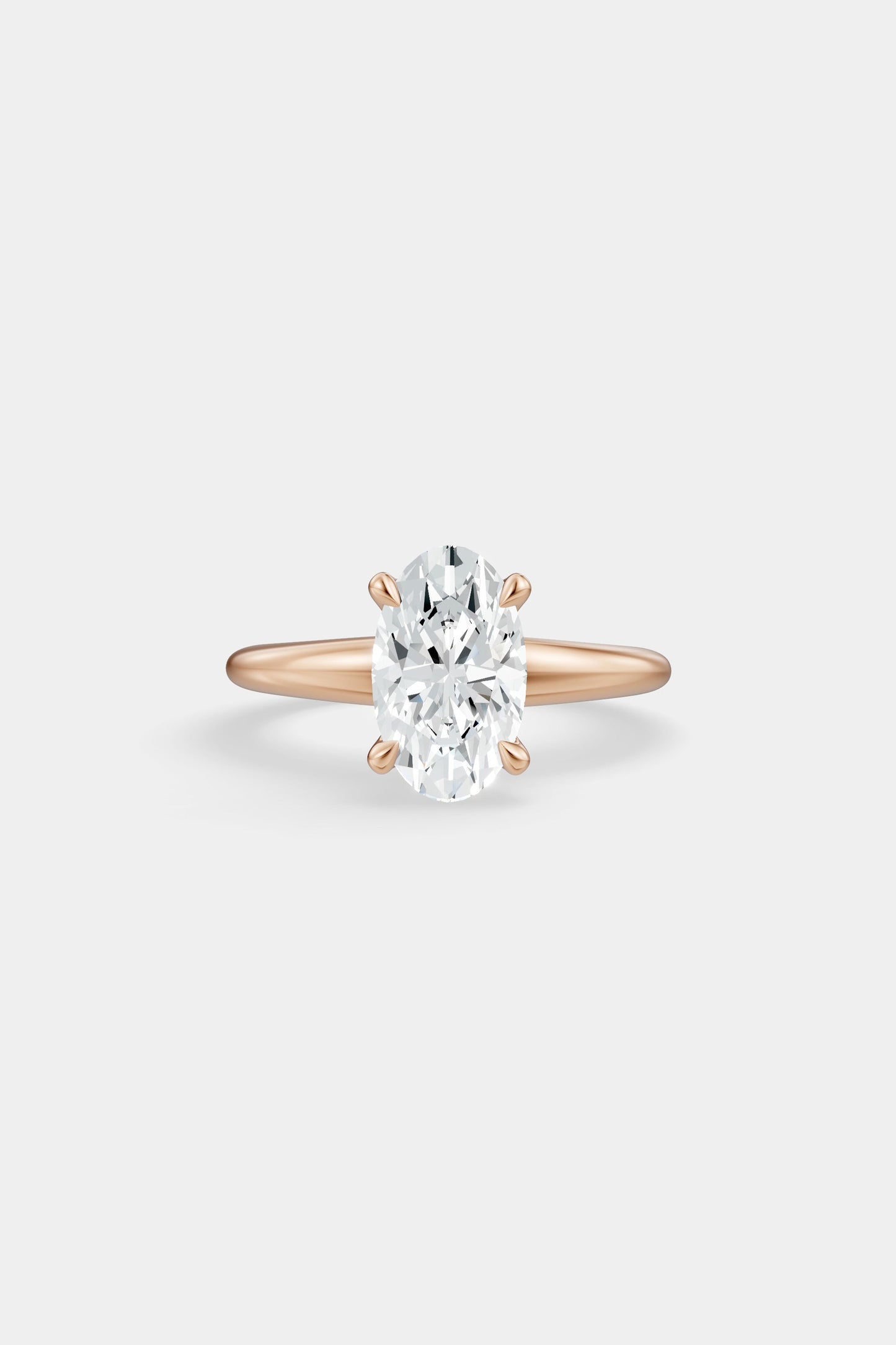 Diamond Solitaire Ring | Heidi Band