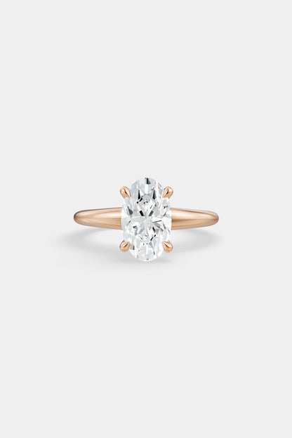 Diamond Solitaire Ring | Heidi Band
