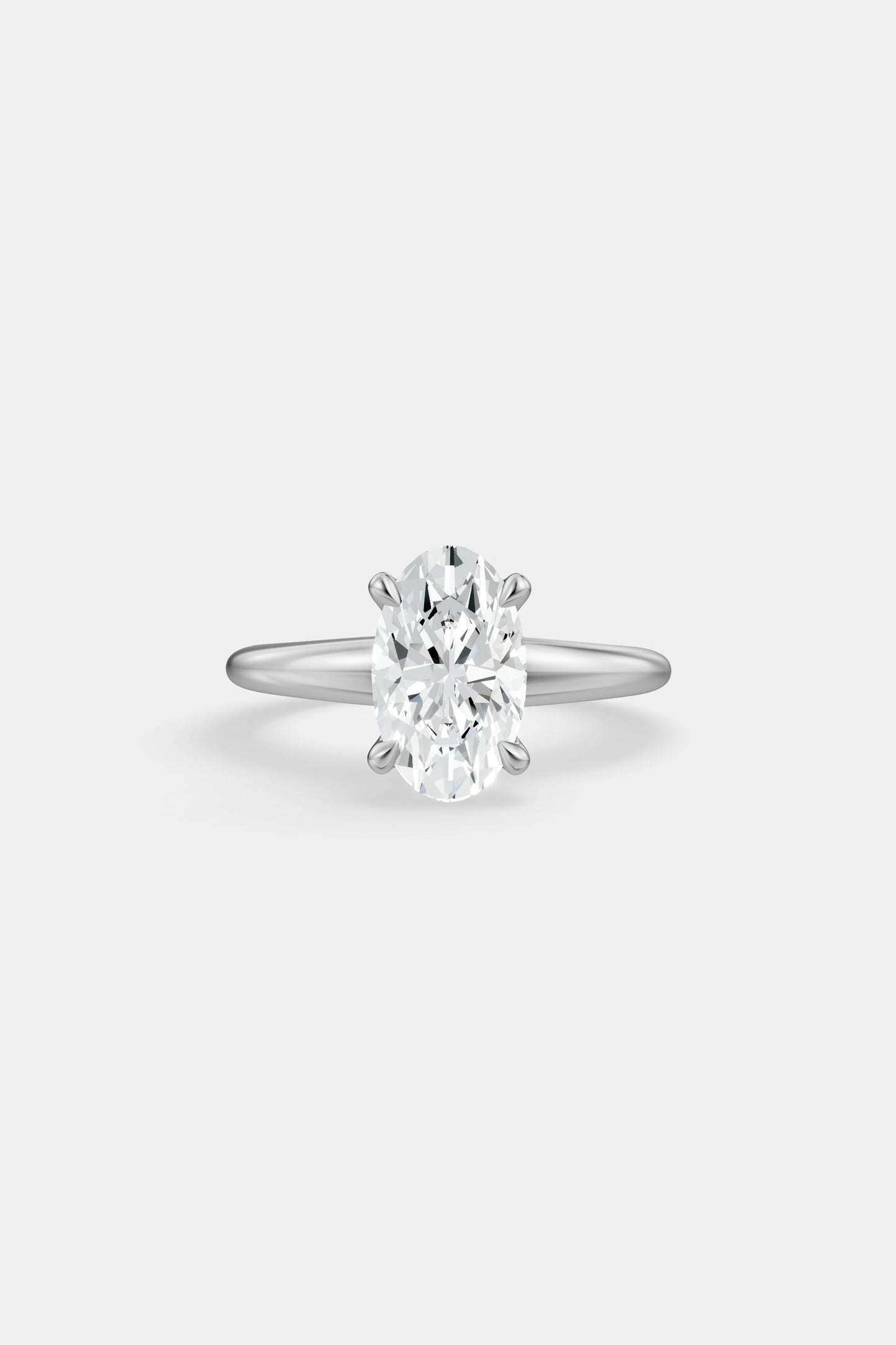 Diamond Solitaire Ring | Heidi Band