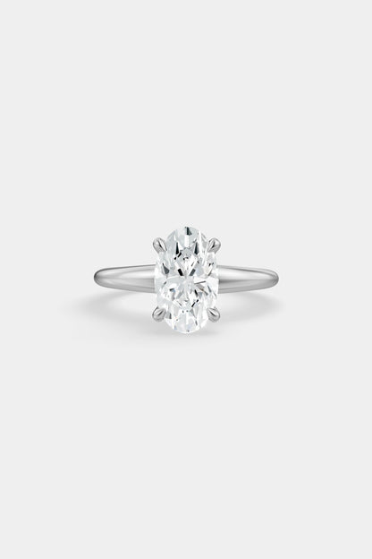 Diamond Solitaire Ring | Heidi Band