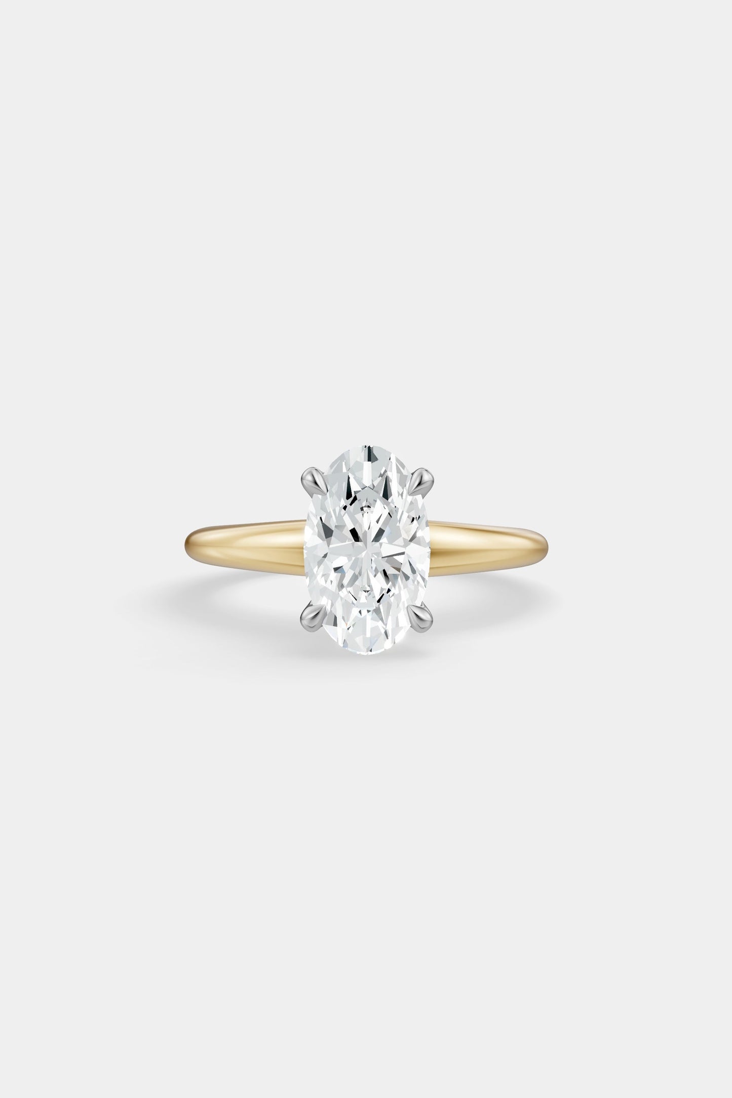 Diamond Solitaire Ring | Heidi Band
