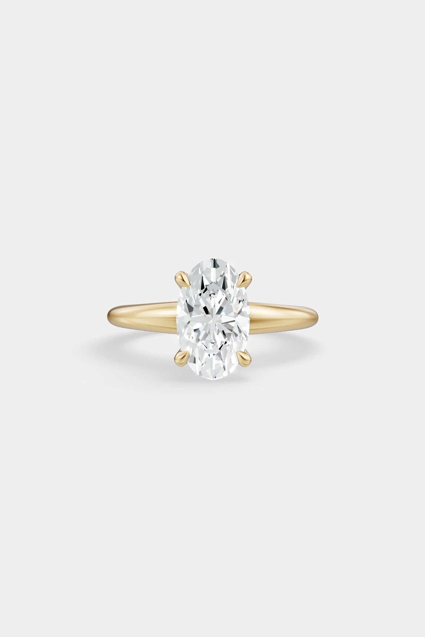 Diamond Solitaire Ring | Heidi Band