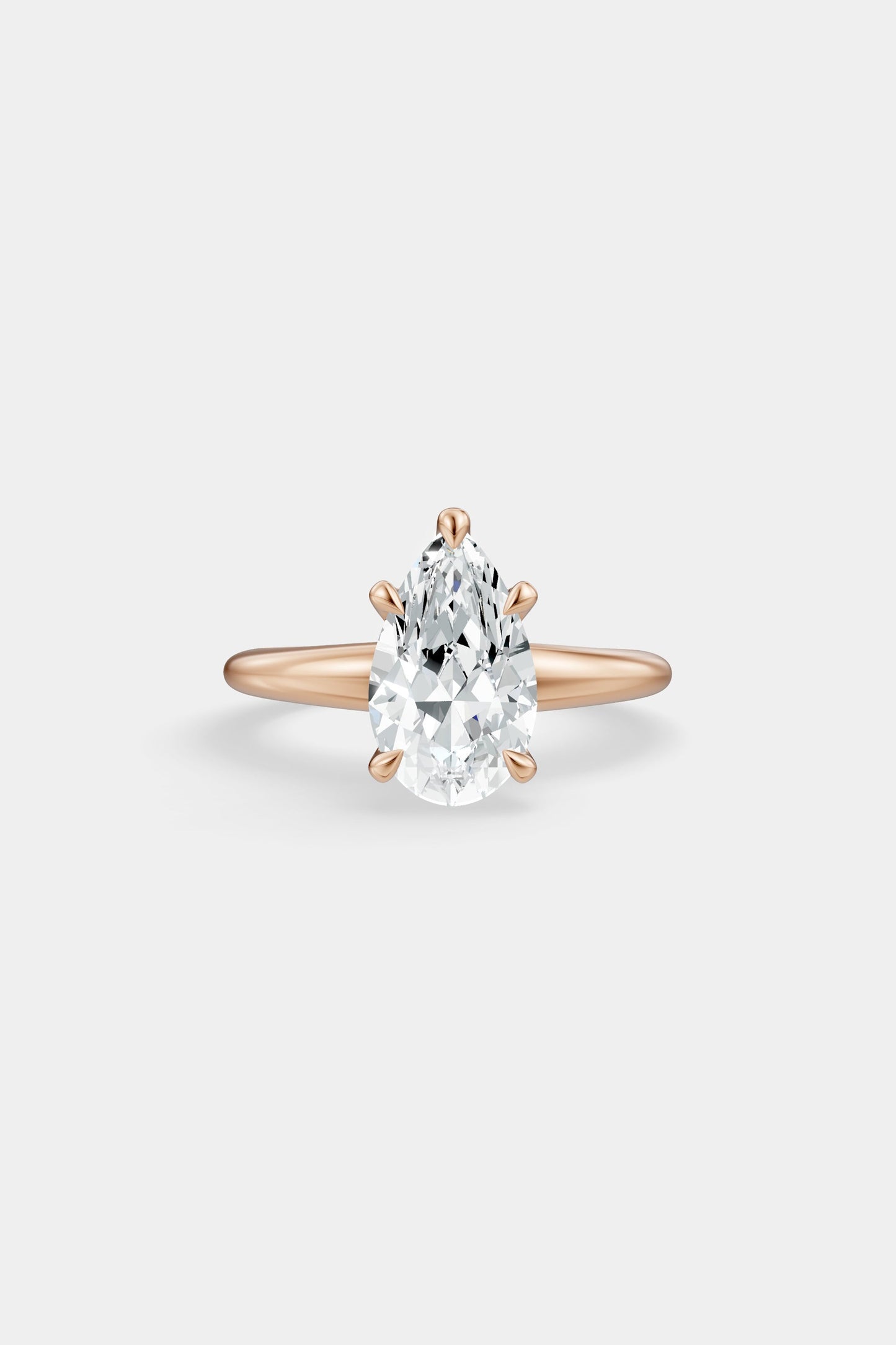 Diamond Solitaire Ring | Heidi Band
