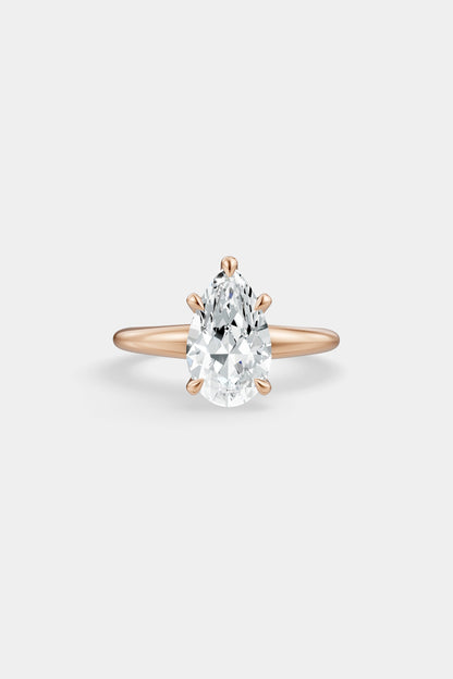 Diamond Solitaire Ring | Heidi Band