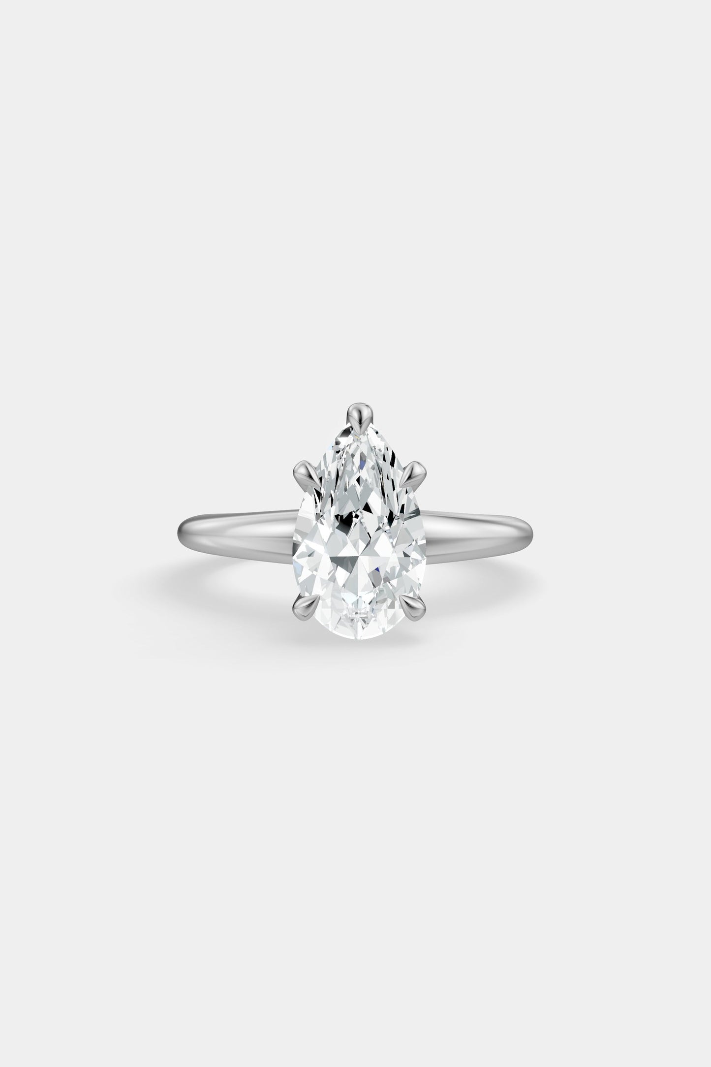 Diamond Solitaire Ring | Heidi Band