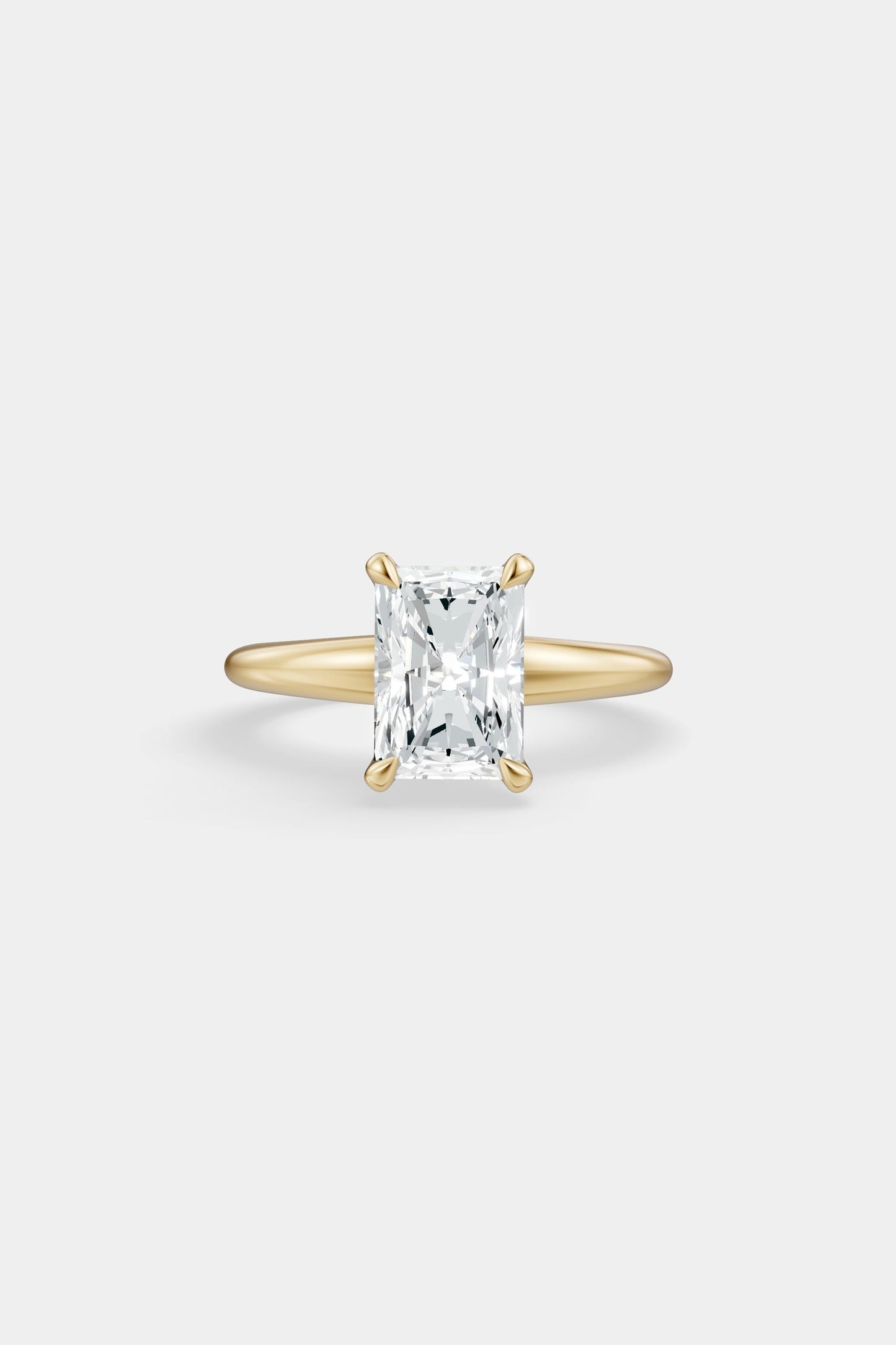 Diamond Solitaire Ring | Heidi Band