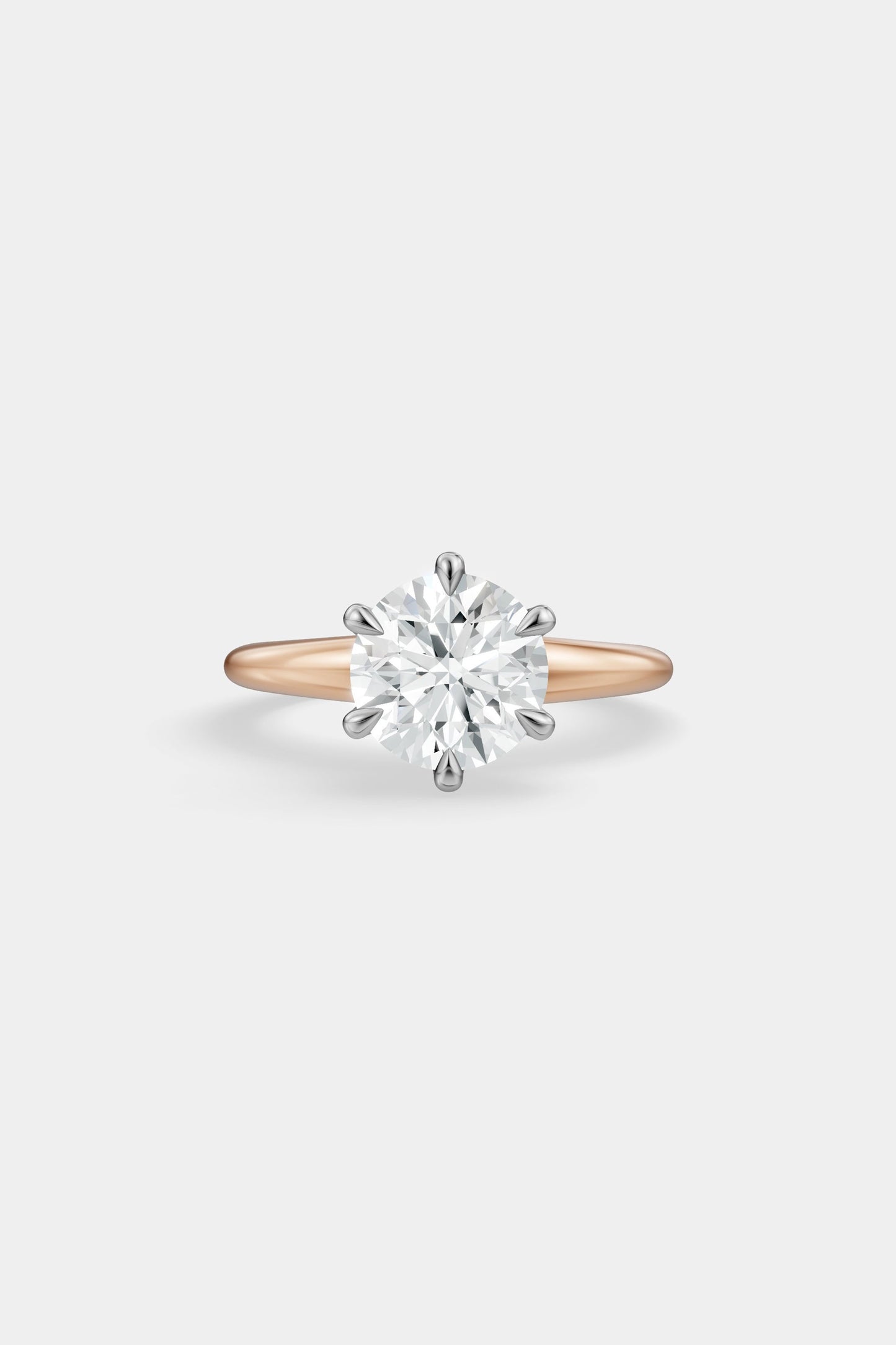 Diamond Solitaire Ring | Heidi Band