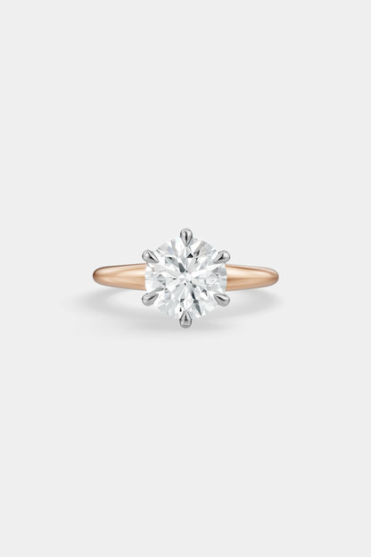 Diamond Solitaire Ring | Heidi Band