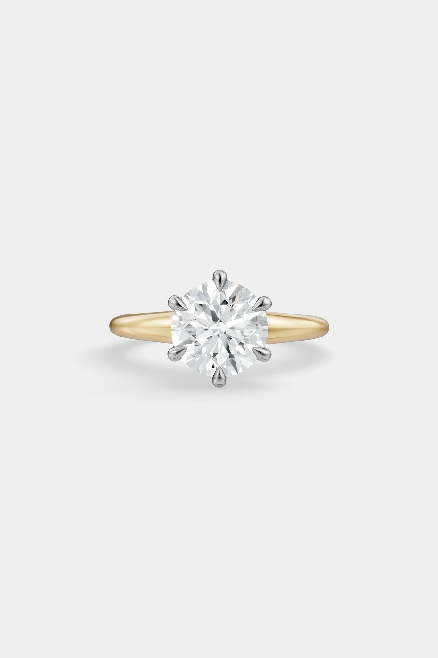 Diamond Solitaire Ring | Heidi Band