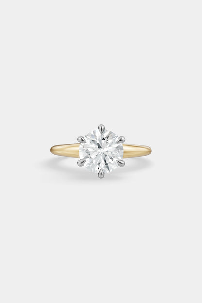 Diamond Solitaire Ring | Heidi Band