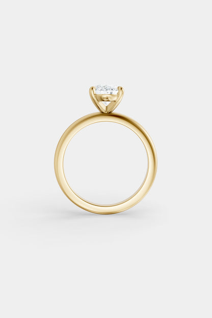 Diamond Solitaire Ring | Heidi Band