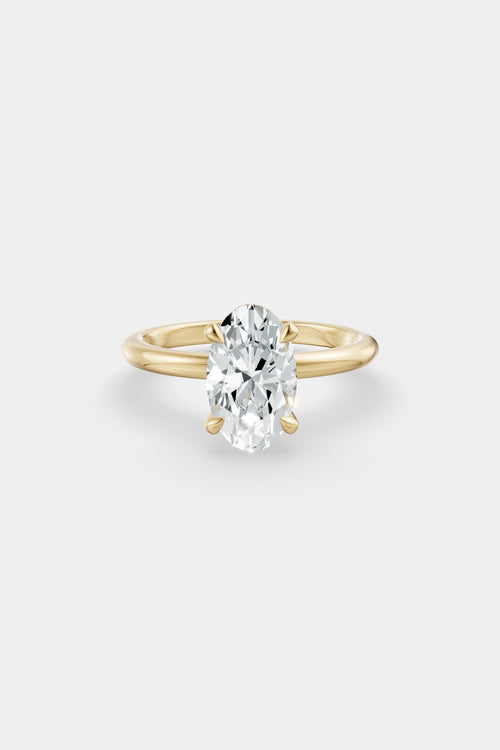 Diamond Solitaire Ring | Piccolo Band