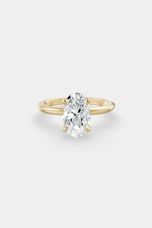 Diamond Solitaire Ring | Piccolo Band
