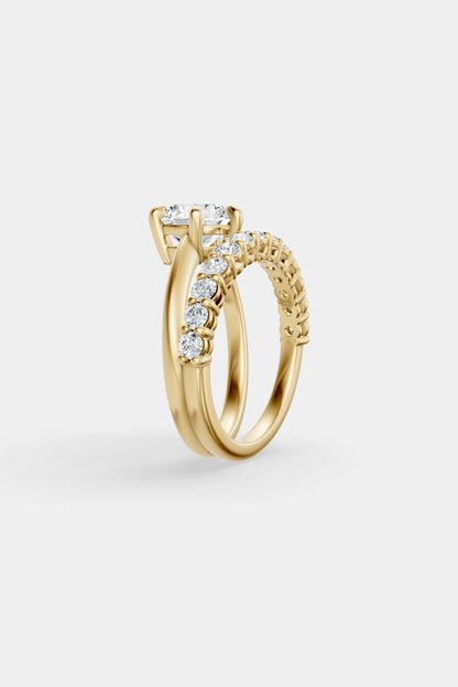 Double Band Diamond Ring | 0.05ct Diamond Band