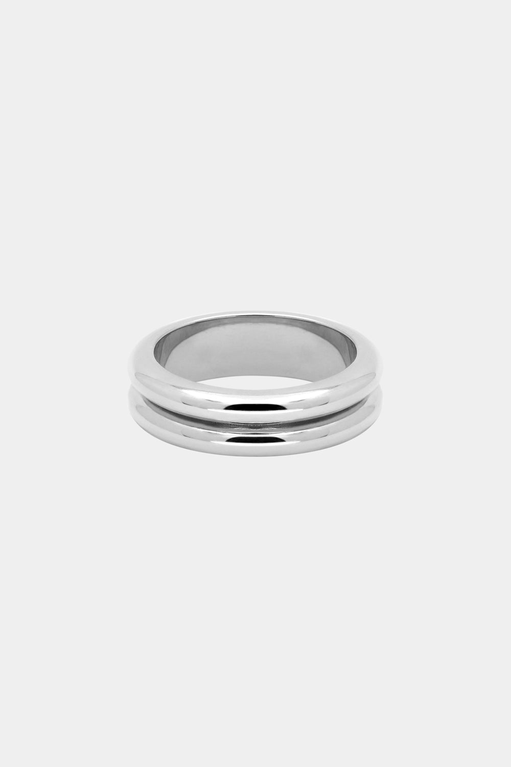 Double Orielle Ring | Silver or 9K White Gold