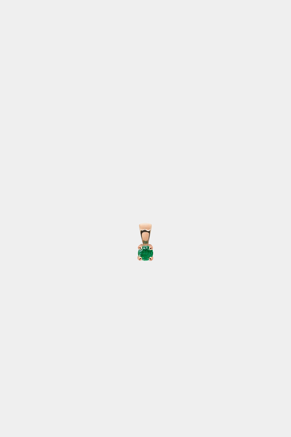 Birthstone Pendant | 9K Rose Gold