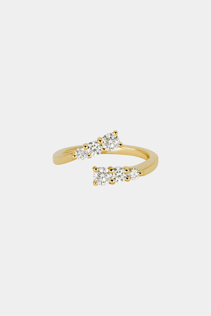 Janie Diamond Wrap Ring | Yellow Gold