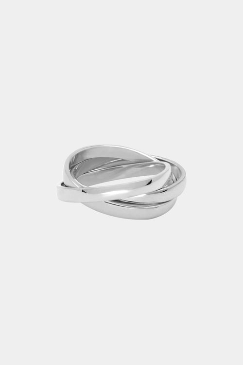 Sascha Triple Band Ring | Silver or 9K Gold