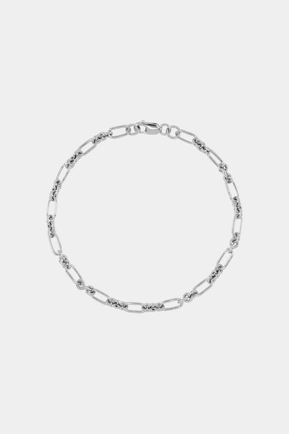 Small Lennox Bracelet | Silver or 9K White Gold