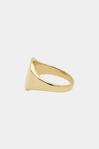 Tallows Signet Ring | Yellow Gold