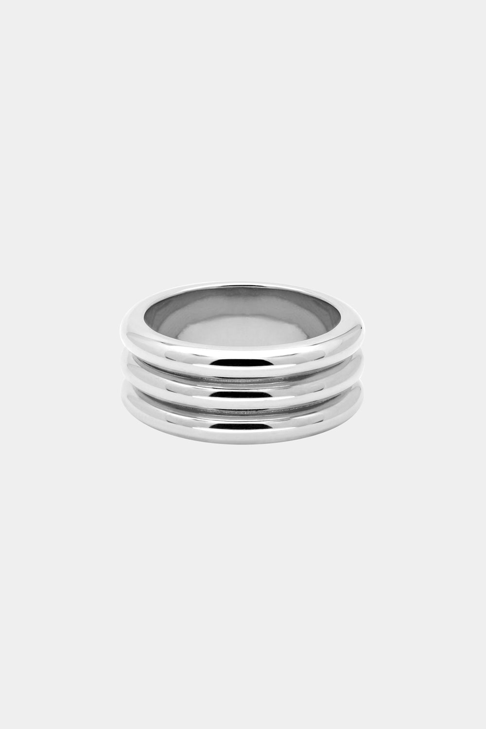 Triple Orielle Ring | Silver or 9K White Gold