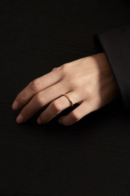 Piccolo Band | White Gold