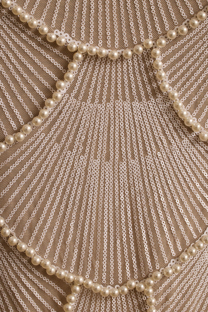 Nautica Sol Pearl Strapless Maxi Dress