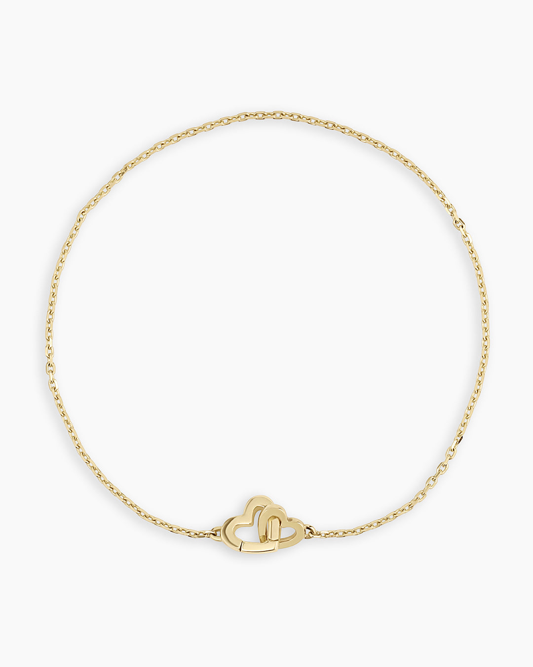 14K Gold Parker Heart Bracelet