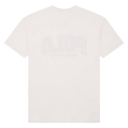 Madras Logo Tee | White