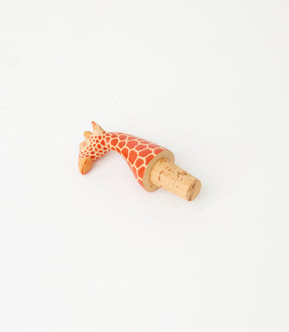 Giraffe Bottle Stopper
